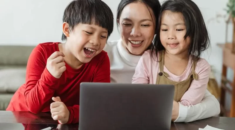 filhos felizes e bem sucedidos